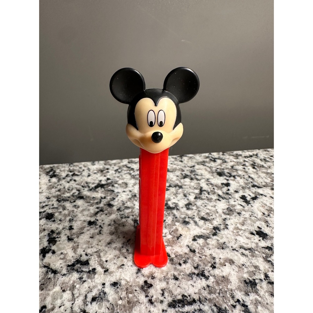 Mickey Mouse‎ PEZ Dispenser Red Vintage Collectible Candy Toy